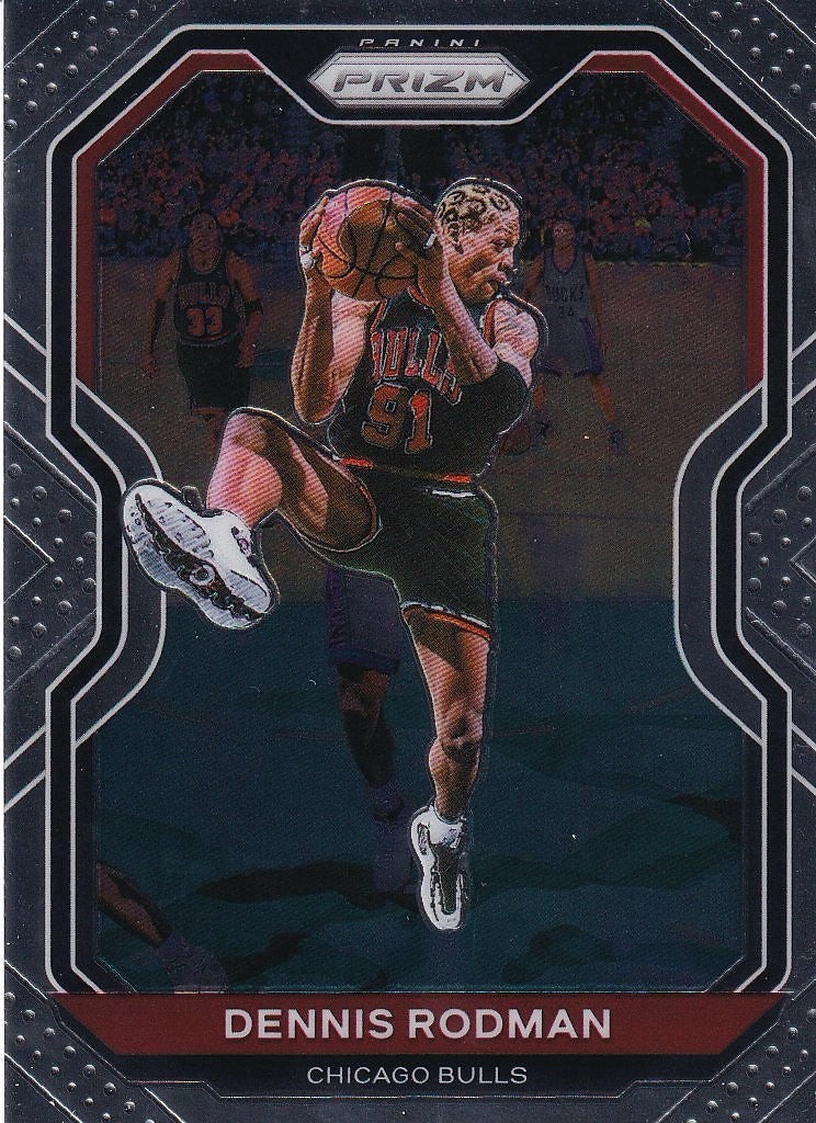 2020-21 Panini Prizm Basketball #166 Chicago Bulls, Dennis Rodman