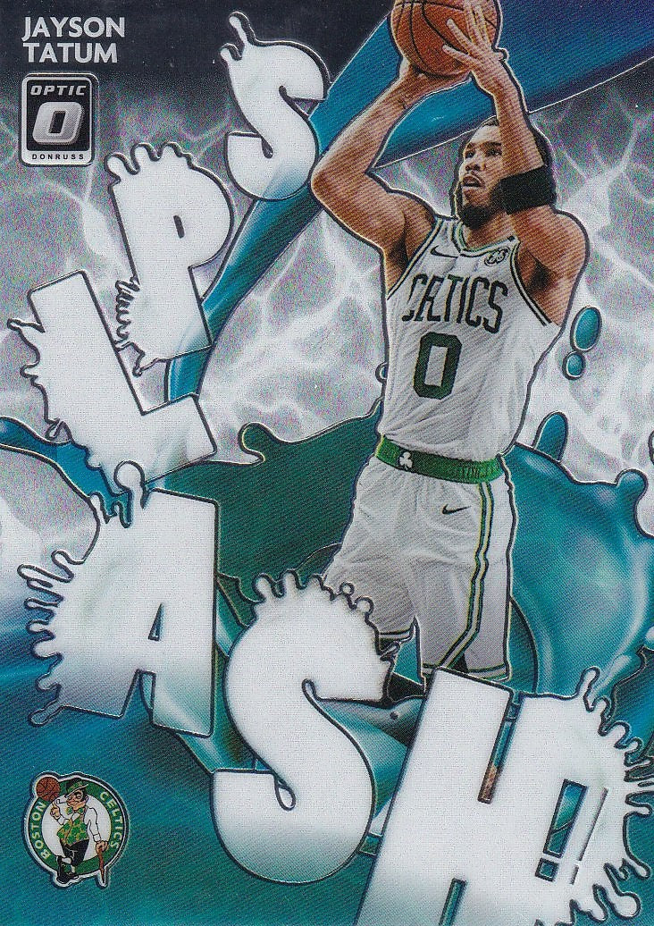 2020-21 Donruss Optic Basketball Splash! #14 Boston Celtics (Jayson Tatum)