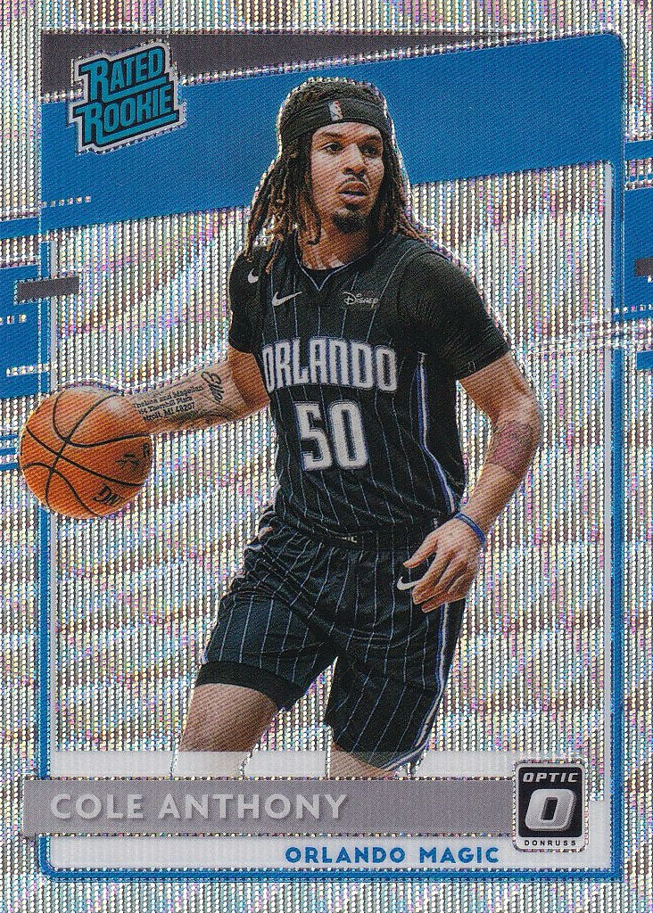 2020-21 Donruss Optic Basketball Fanatics #165 Orlando Magic (Cole Anthony)