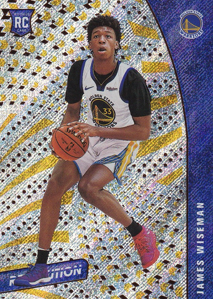 2020-21 Panini Revolution Basketball #101 Golden State Warriors (James Wiseman)