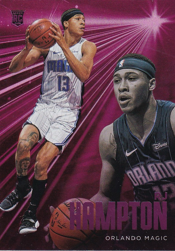 2020-21 Panini Chronicles Basketball Pink #219 Orlando Magic (RJ Hampton)