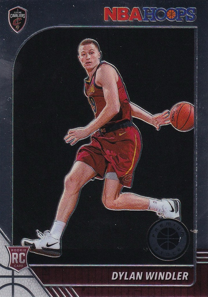2019-20 Hoops Premium Stock Basketball - Base #221 Dylan Windler Cleveland Cavaliers,