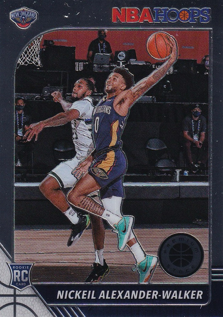 2019-20 Hoops Premium Stock Basketball - Base #214 Nickeil Alexander-Walker New Orleans Pelicans,