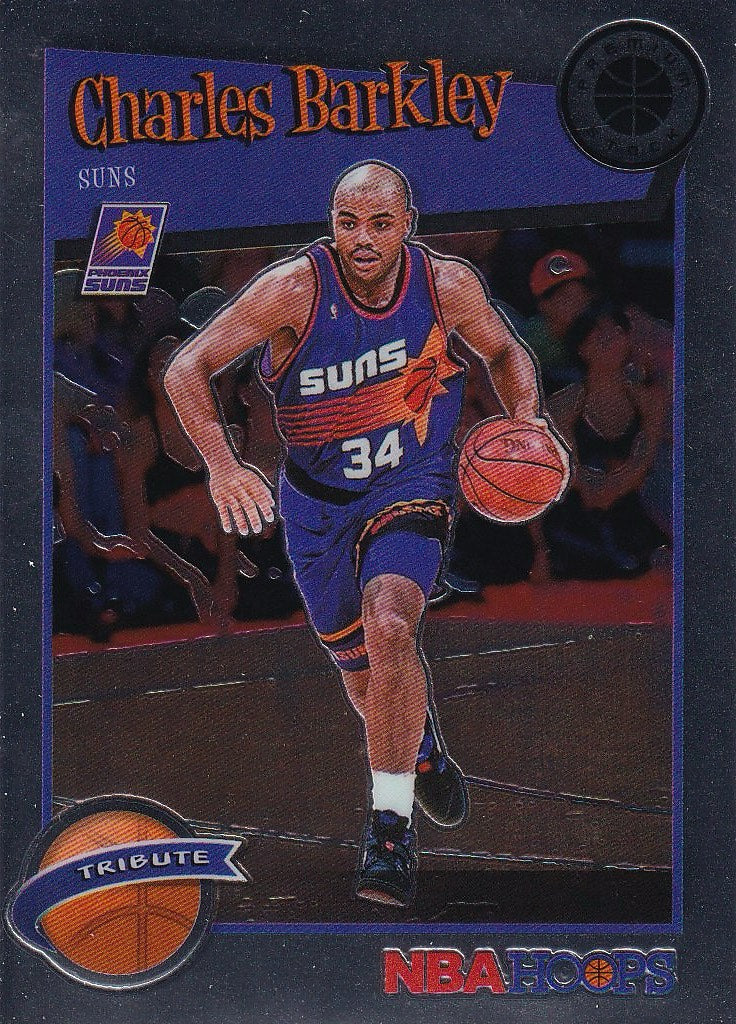 2019-20 Hoops Premium Stock Basketball - Base #281 Charles Barkley Phoenix Suns,
