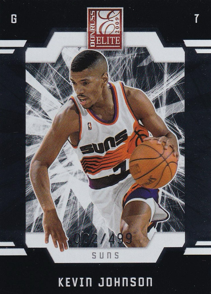 2009-10 Donruss Elite Basketball #/499 #123 Kevin Johnson Phoenix Suns,