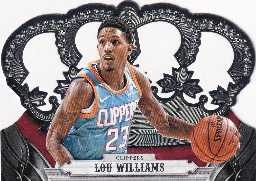2017-18 Panini Crown Royale Basketball #37 Lou Williams Los Angeles Clippers,
