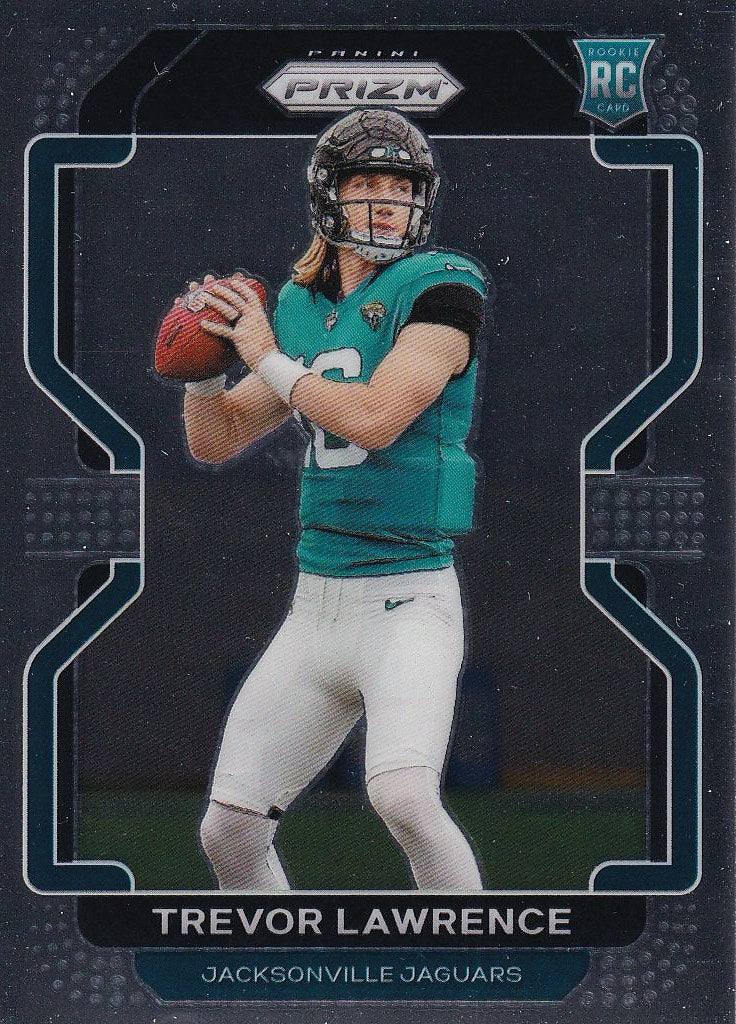 2021 Panini Prizm Football - Base #331 Jacksonville Jaguars, Trevor Lawrence