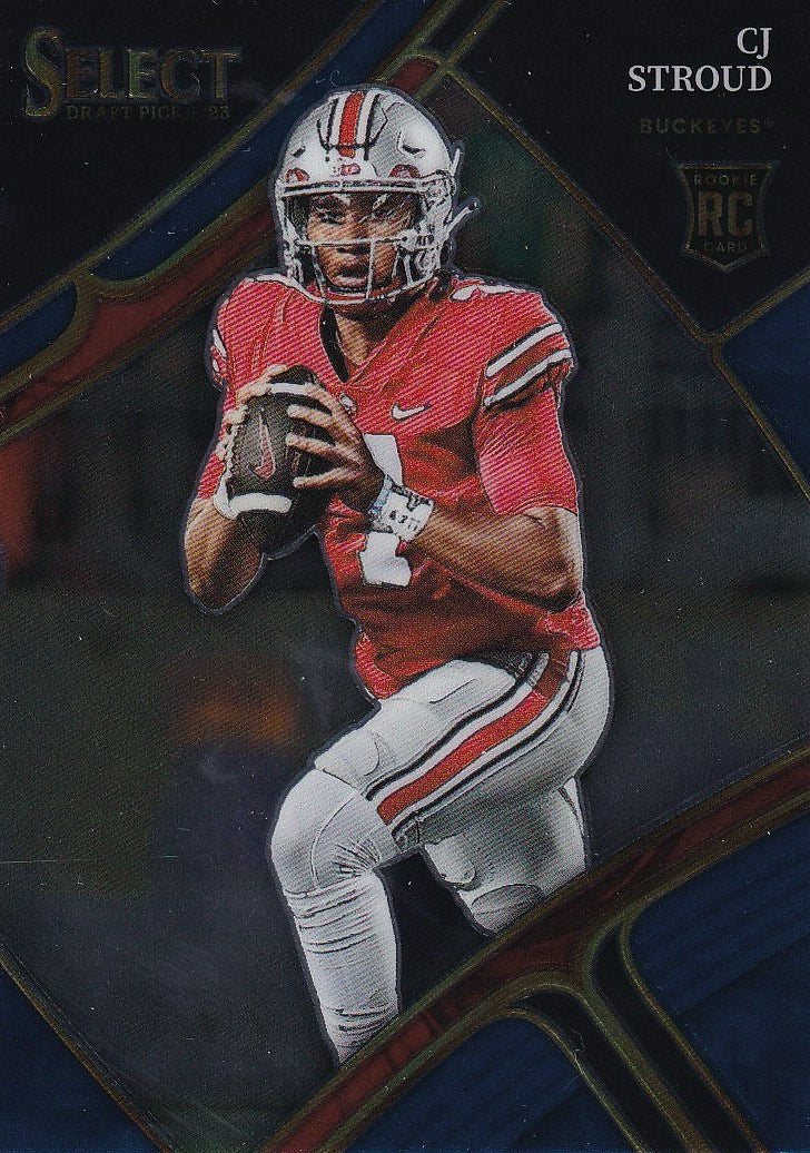 2023 Panini Select Draft Picks Football - Base #102 Ohio State Buckeyes, C.J. Stroud