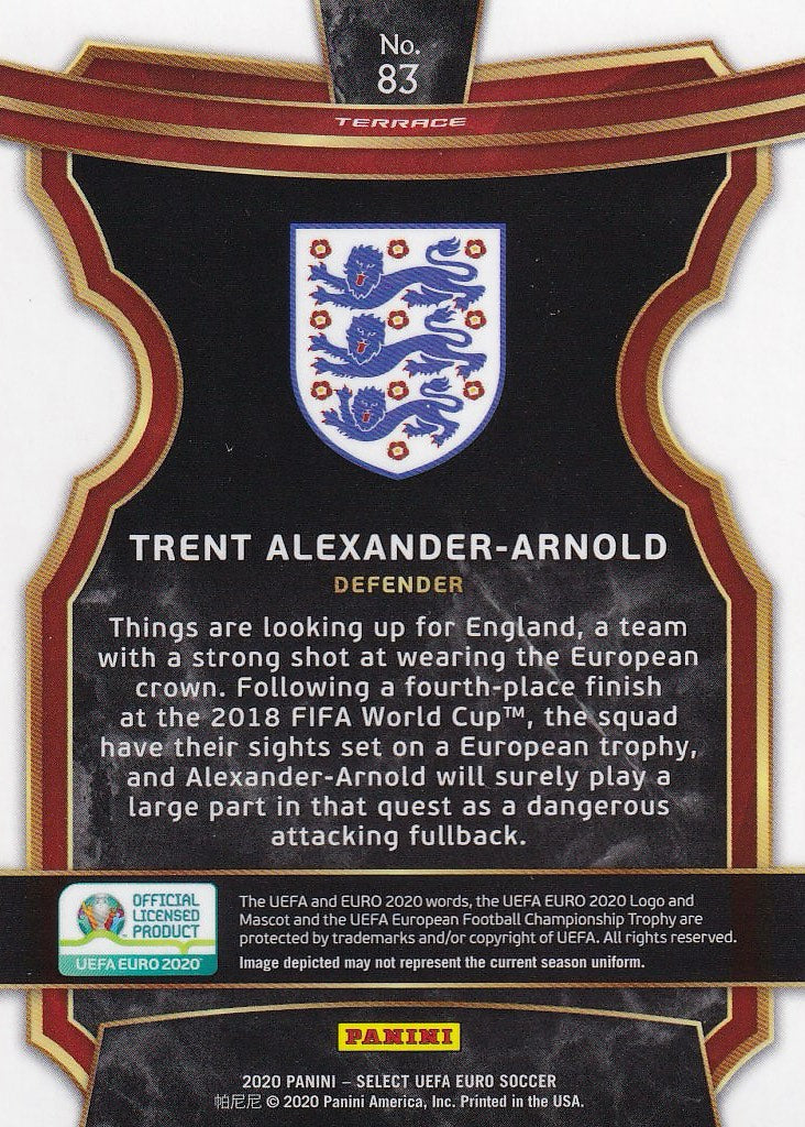 2020 Panini Select UEFA Euro - Base #83 Trent Alexander-Arnold