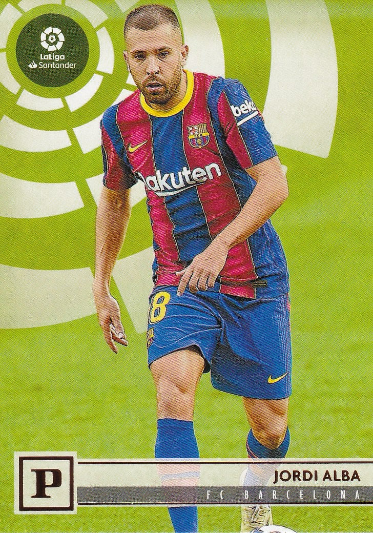 2020-21 Panini Chronicles - Panini La Liga - Base #9 Jordi Alba