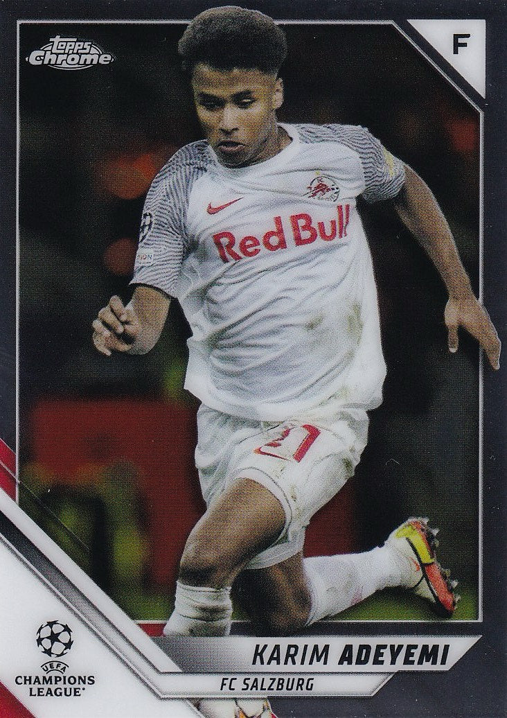 2021-22 Topps Chrome UEFA Champions League - Base #145 Karim Adeyemi