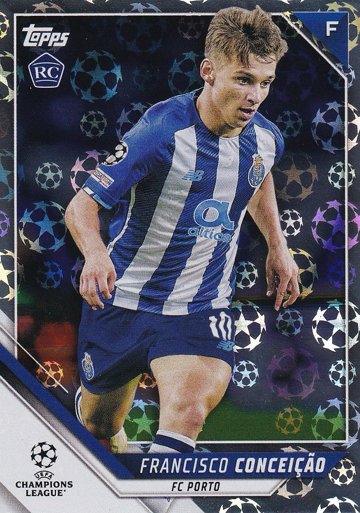 2021-22 Topps UEFA Champions League - Base Starball Foil #118 Francisco Conceição
