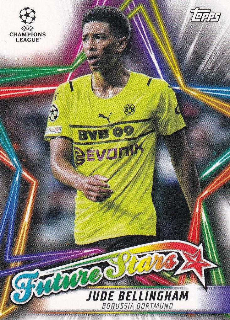 2021-22 Topps Chrome UEFA Champions League - Future Stars #FS-3 Jude Bellingham