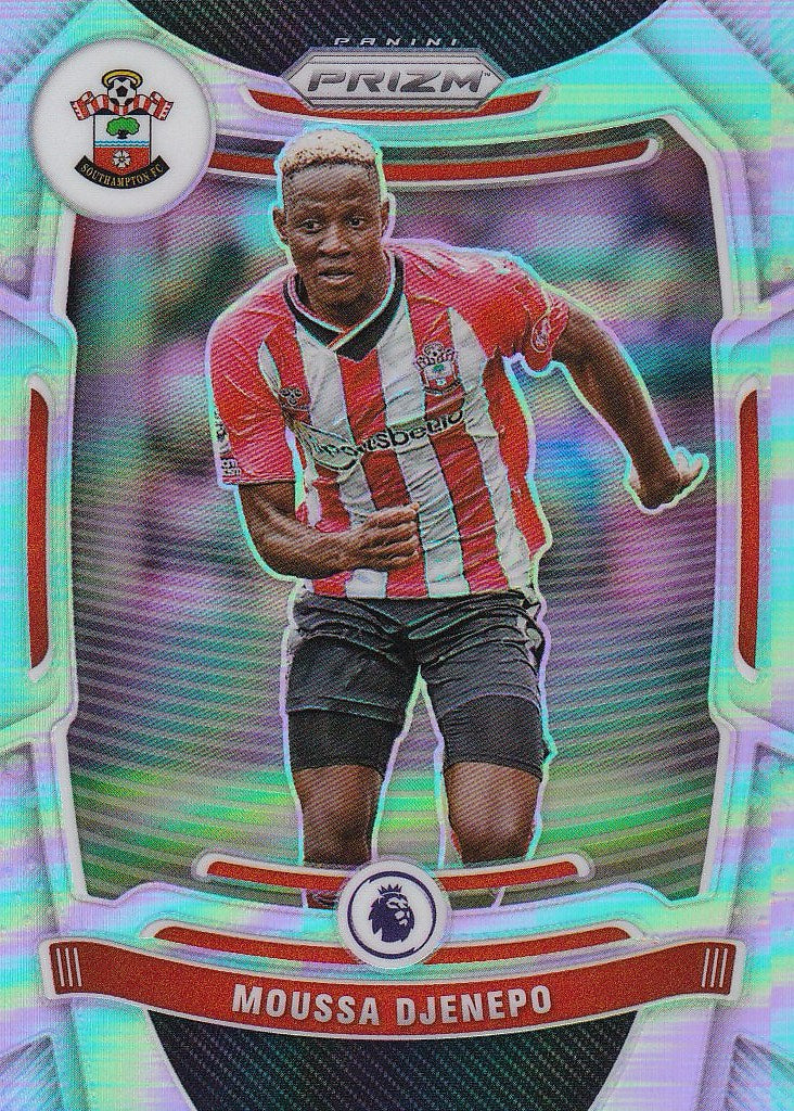 2021-22 Panini Prizm Premier League - Base Prizms Silver #112 Moussa Djenepo