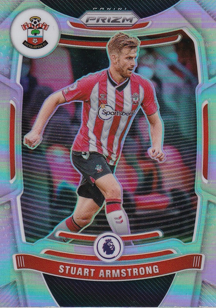 2021-22 Panini Prizm Premier League - Base Prizms Silver #111 Stuart Armstrong