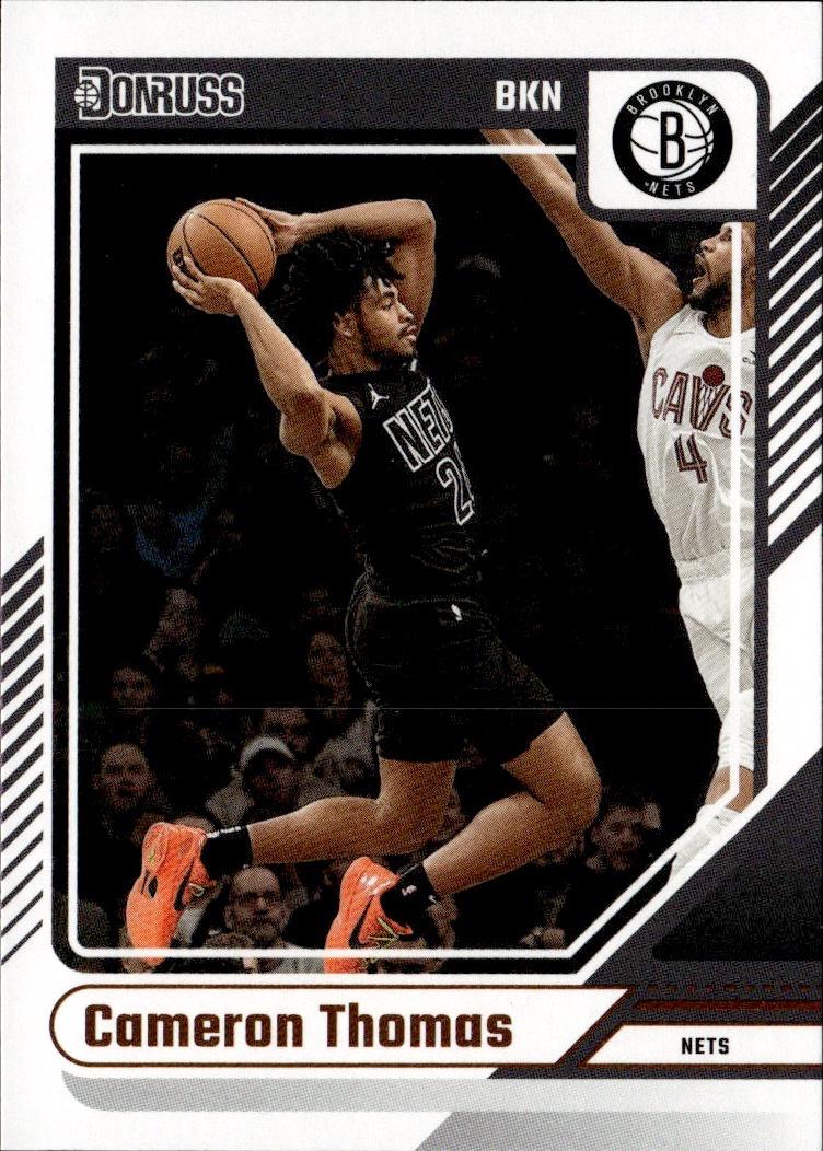 2024-25 Donruss Basketball - Base #187 Brooklyn Nets, Cameron Thomas