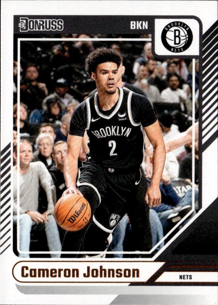 2024-25 Donruss Basketball - Base #135 Brooklyn Nets, Cameron Johnson