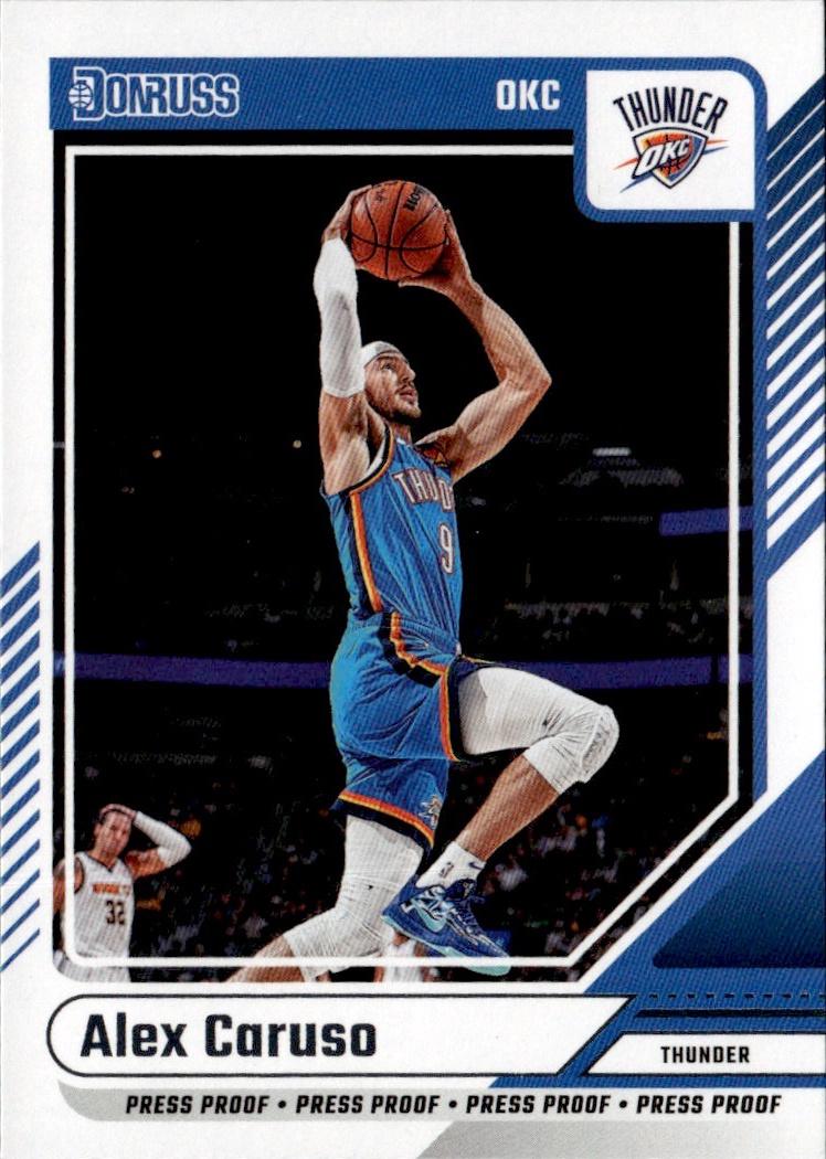 2024-25 Donruss Basketball - Base #35 Oklahoma City Thunder, Alex Caruso