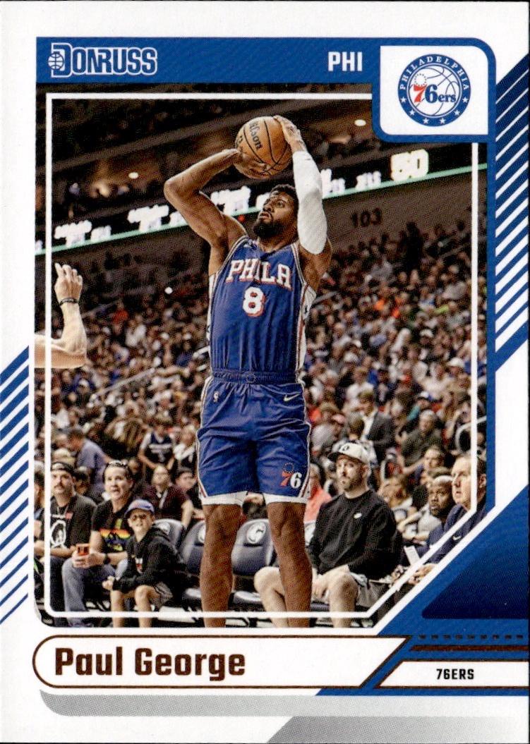 2024-25 Donruss Basketball - Base #117 Philadelphia 76ers, Paul George