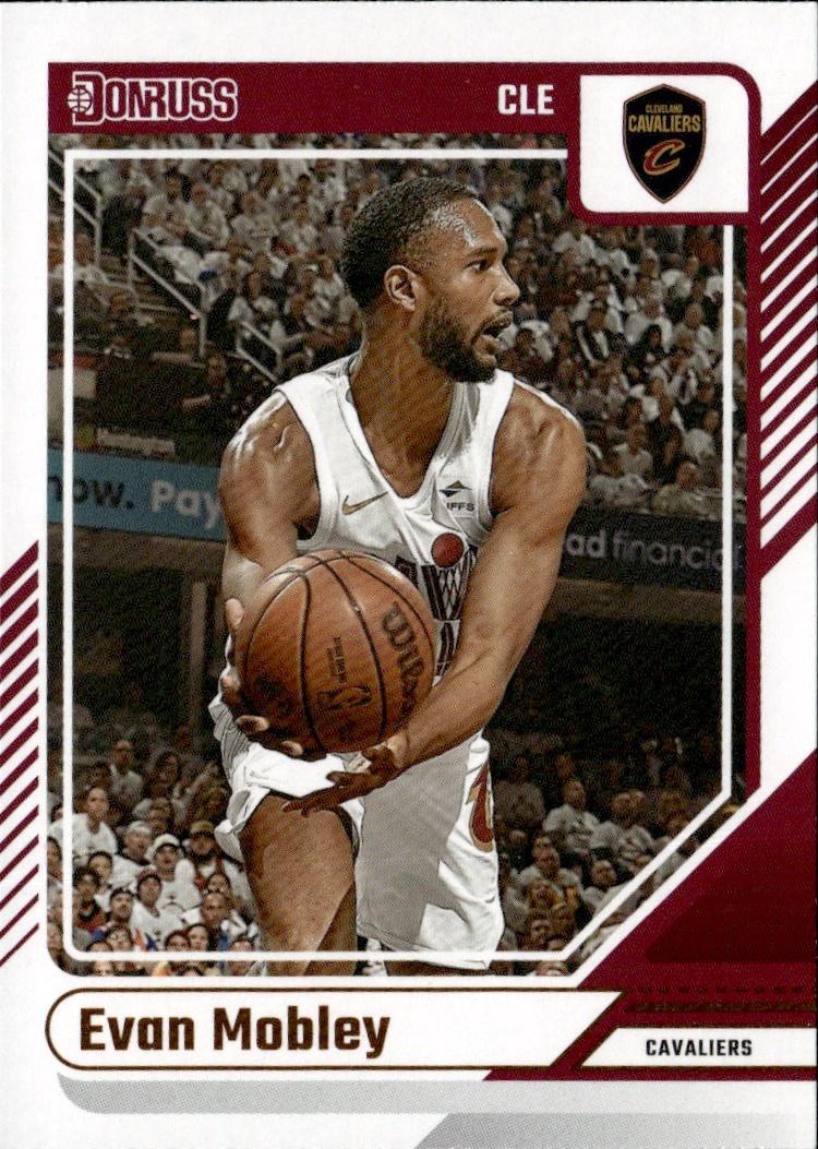 2024-25 Donruss Basketball - Base #67 Cleveland Cavaliers, Evan Mobley
