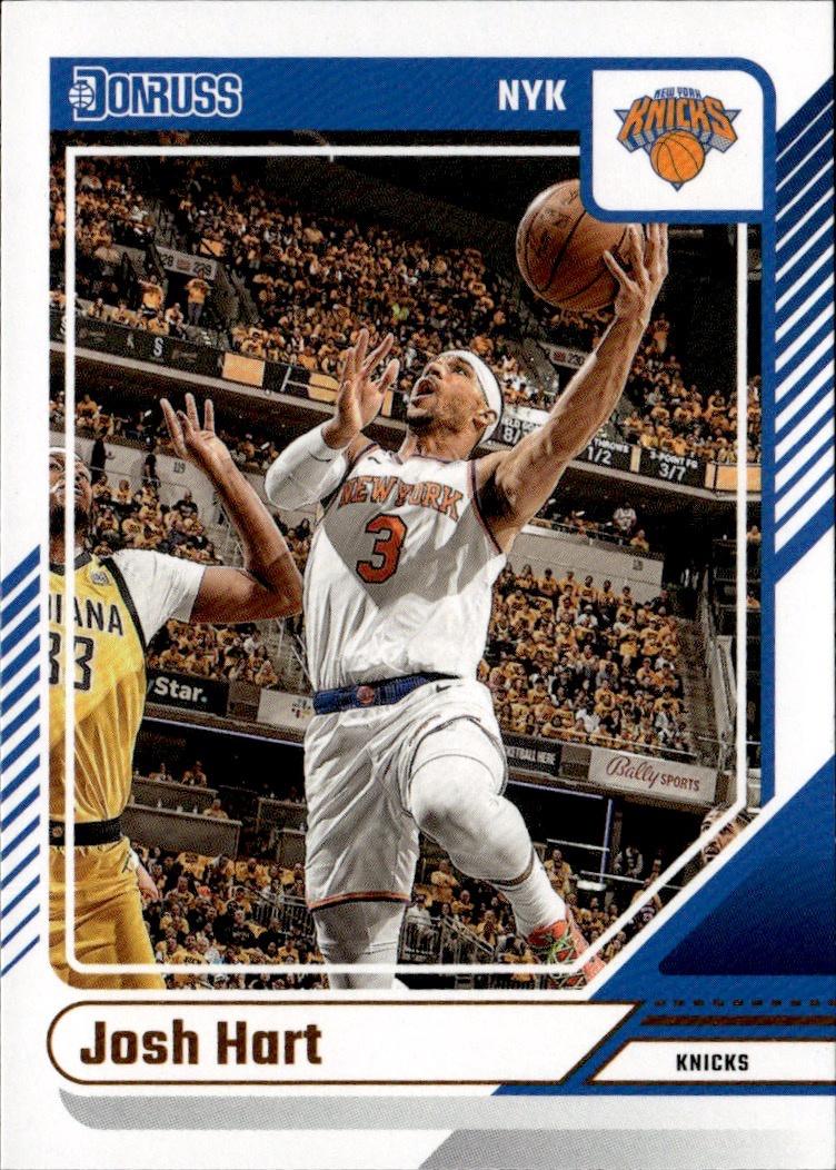 2024-25 Donruss Basketball - Base #178 New York Knicks, Josh Hart
