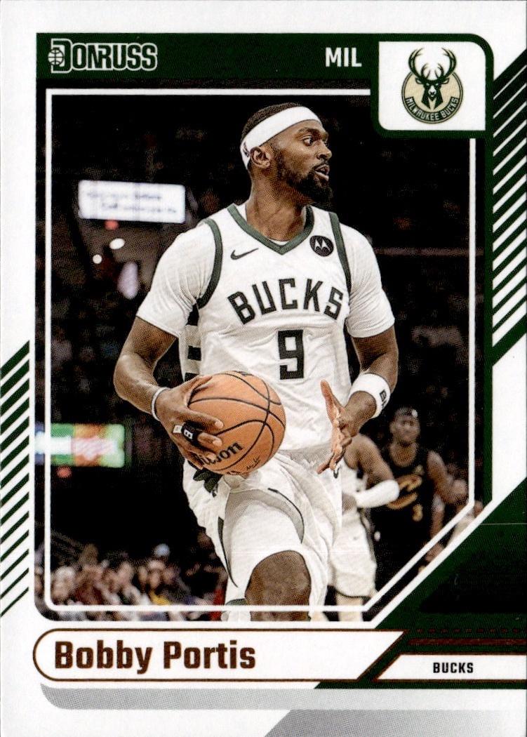 2024-25 Donruss Basketball - Base #160 Milwaukee Bucks, Bobby Portis