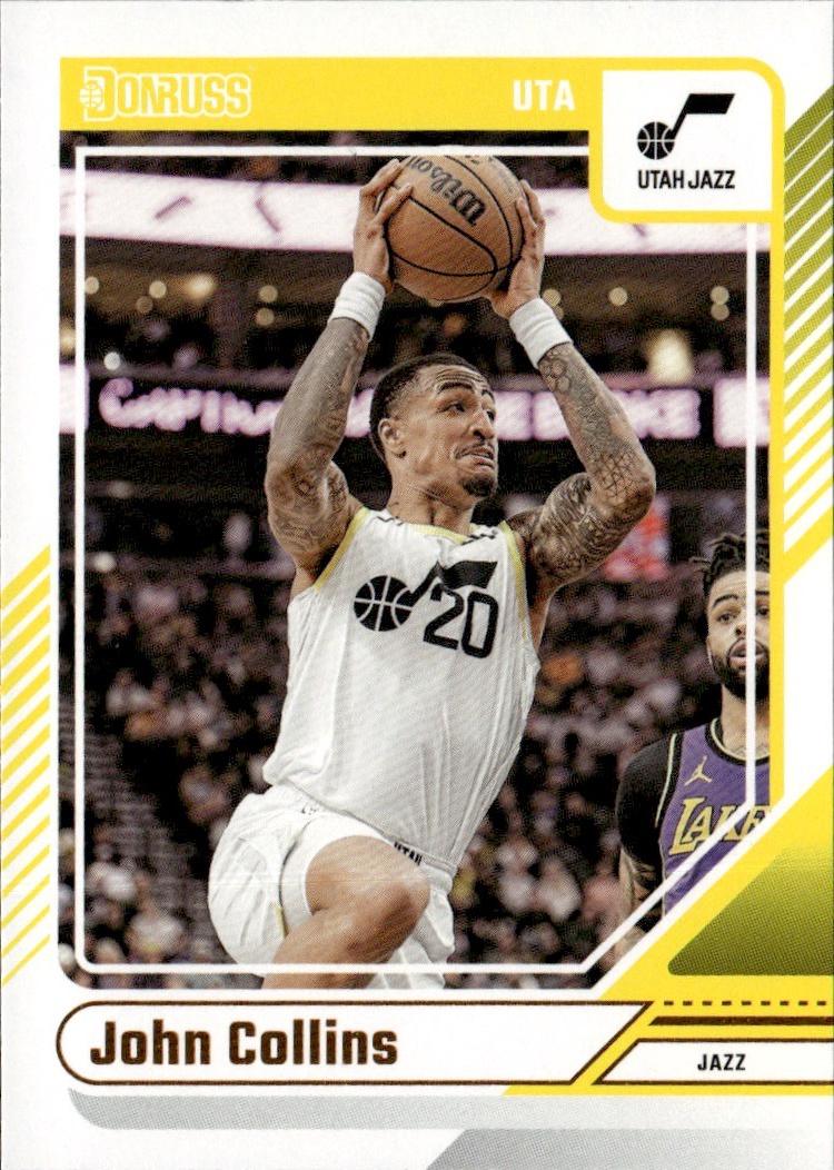 2024-25 Donruss Basketball - Base #48 Utah Jazz, John Collins
