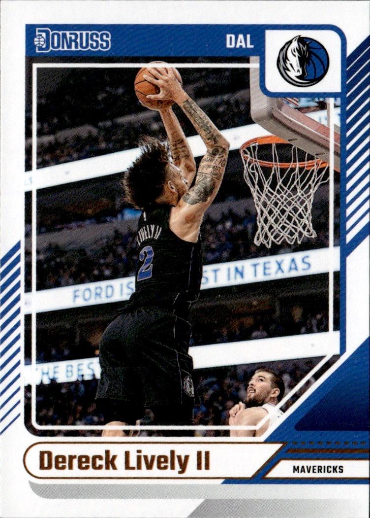 2024-25 Donruss Basketball - Base #166 Dallas Mavericks, Dereck Lively II