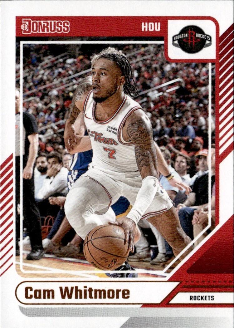 2024-25 Donruss Basketball - Base #167 Houston Rockets, Cam Whitmore