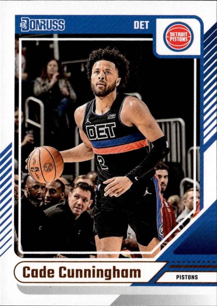 2024-25 Donruss Basketball - Base #174 Detroit Pistons, Cade Cunningham