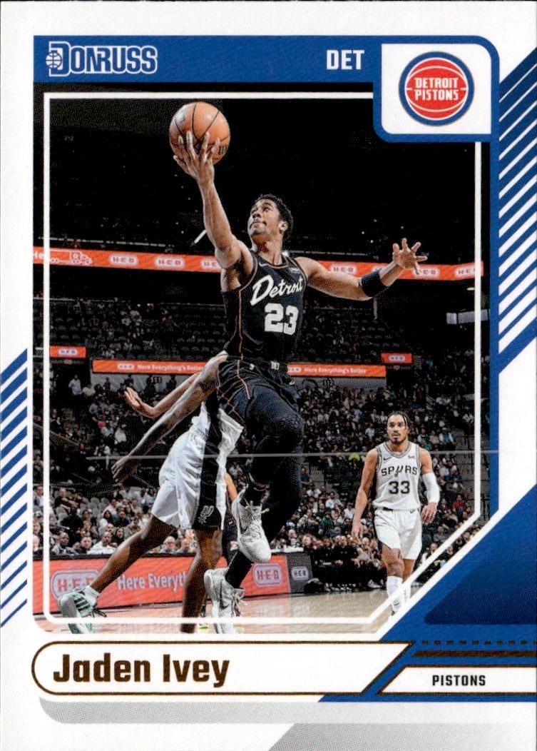 2024-25 Donruss Basketball - Base #39 Detroit Pistons, Jaden Ivey