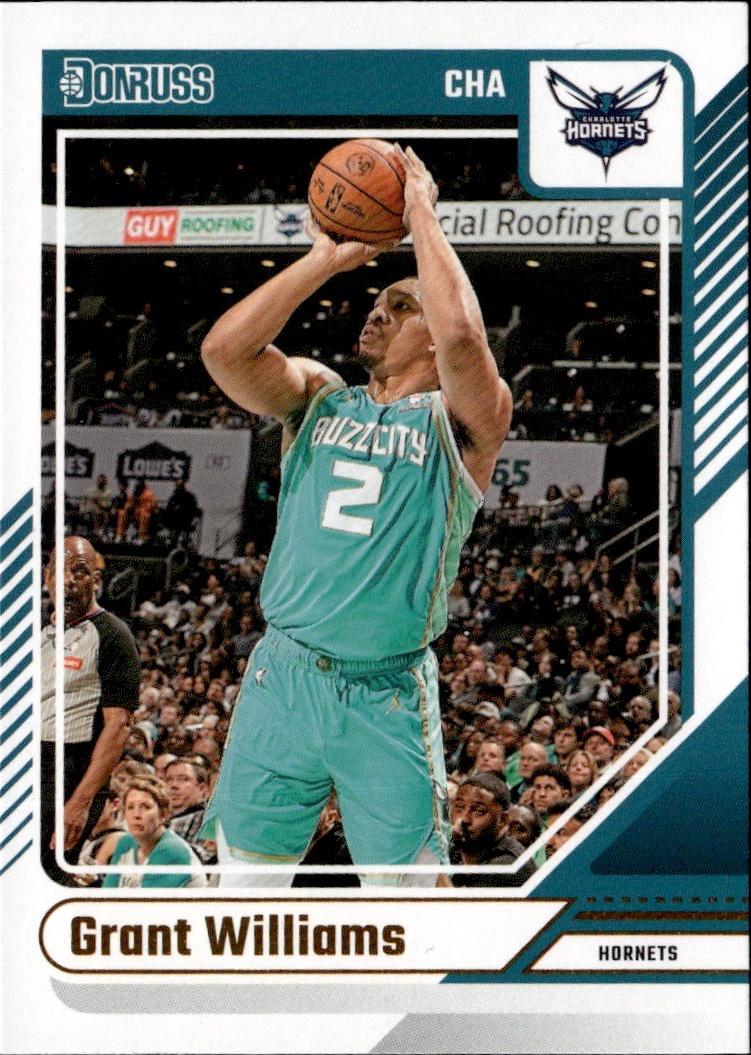 2024-25 Donruss Basketball - Base #52 Charlotte Hornets, Grant Williams