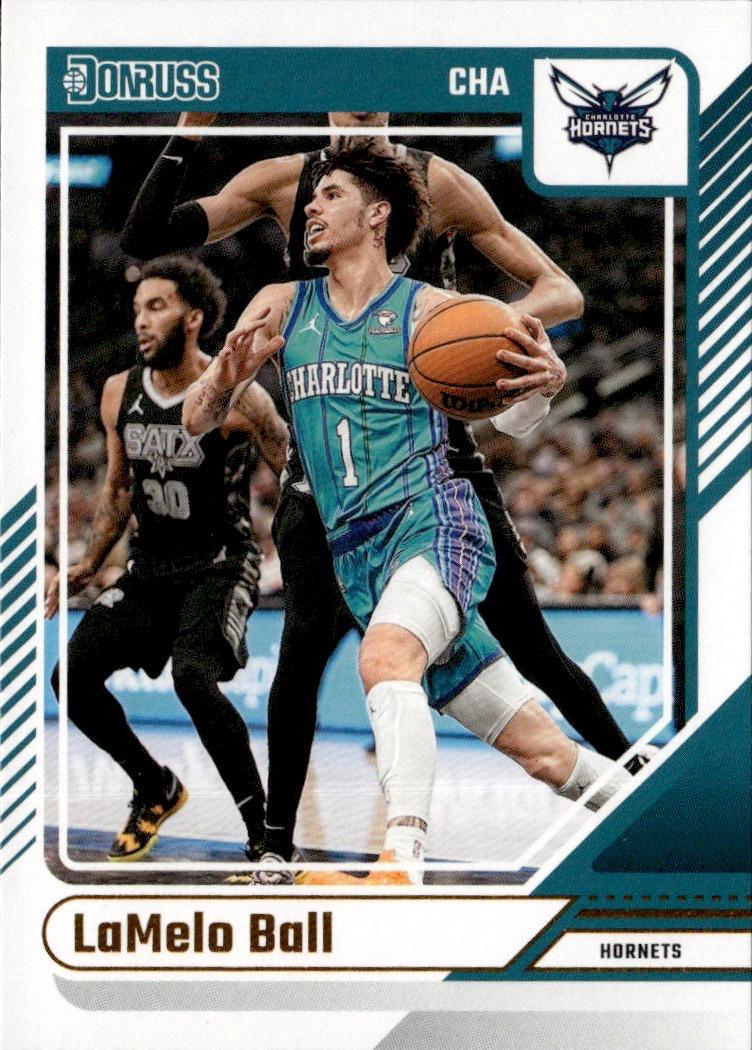 2024-25 Donruss Basketball - Base #12 Charlotte Hornets, LaMelo Ball