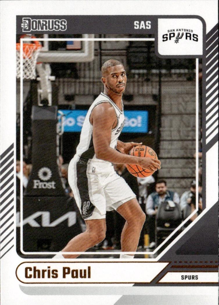 2024-25 Donruss Basketball - Base #38 San Antonio Spurs, Chris Paul