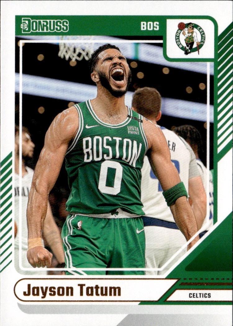 2024-25 Donruss Basketball - Base #49 Boston Celtics, Jayson Tatum