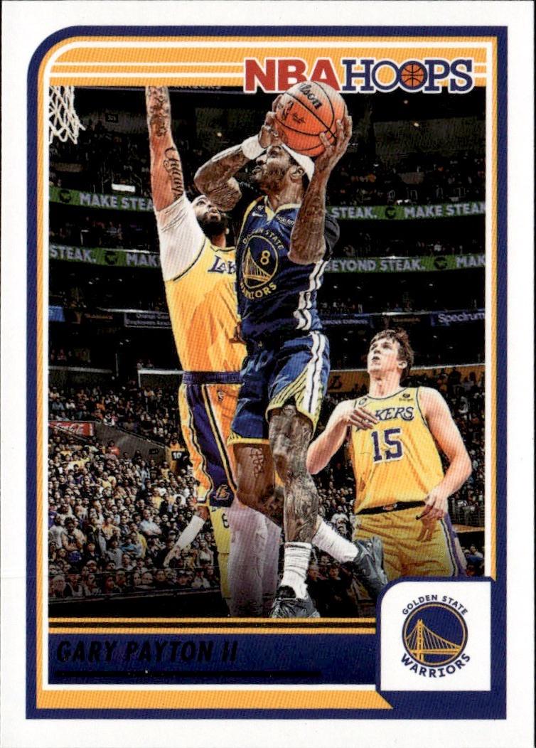 2023-24 Hoops Basketball - Base #151 Golden State Warriors, Gary Payton II