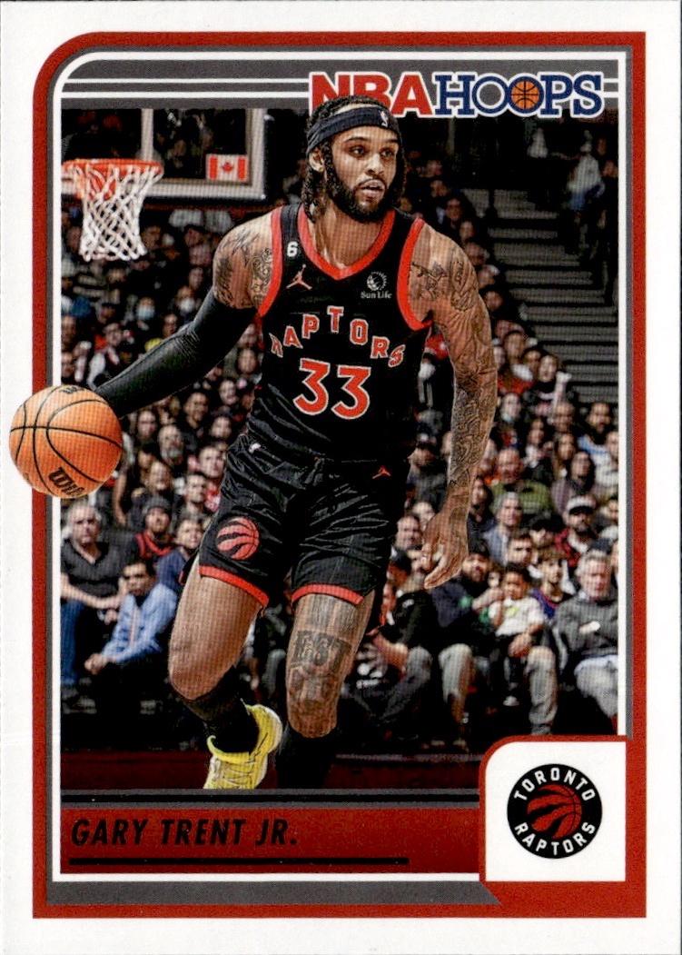 2023-24 Hoops Basketball - Base #63 Toronto Raptors, Gary Trent Jr.