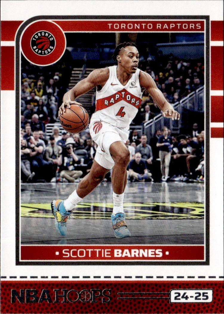 2024-25 Hoops Basketball - Base #101 Toronto Raptors, Scottie Barnes