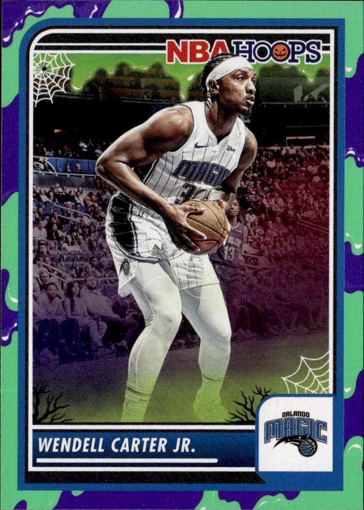2023-24 Hoops Haunted Hoops Basketball - Base Slime #174 Orlando Magic, Wendell Carter Jr.
