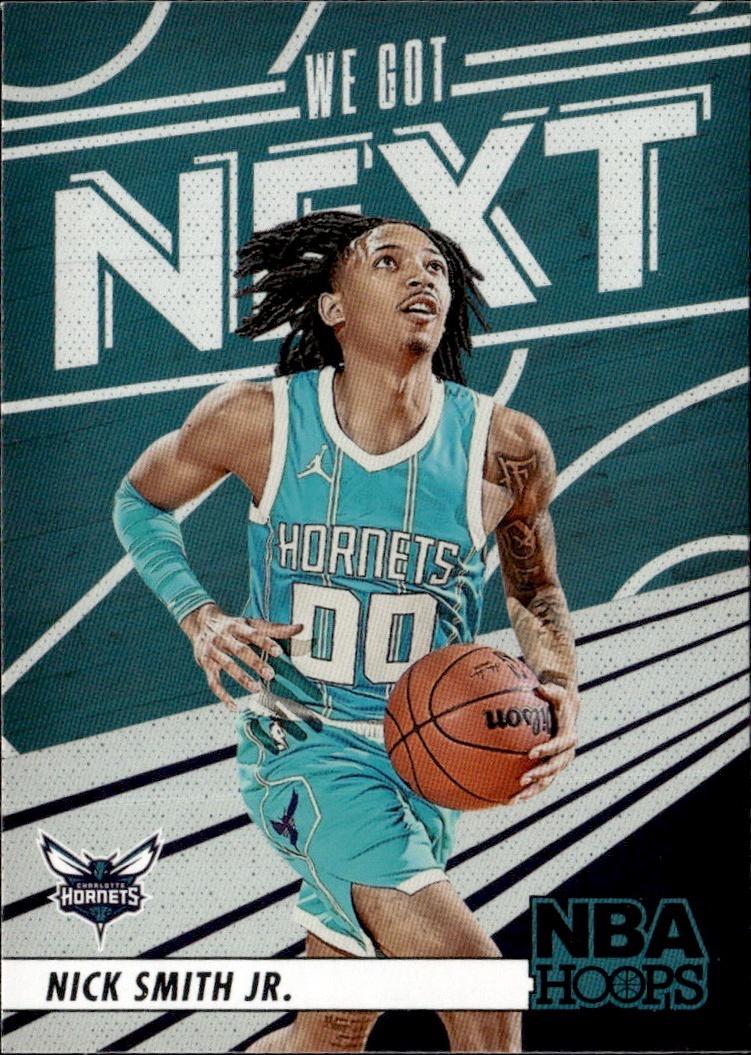 2023-24 Hoops Basketball -We Got Next #22 Charlotte Hornets, Nick Smith Jr.