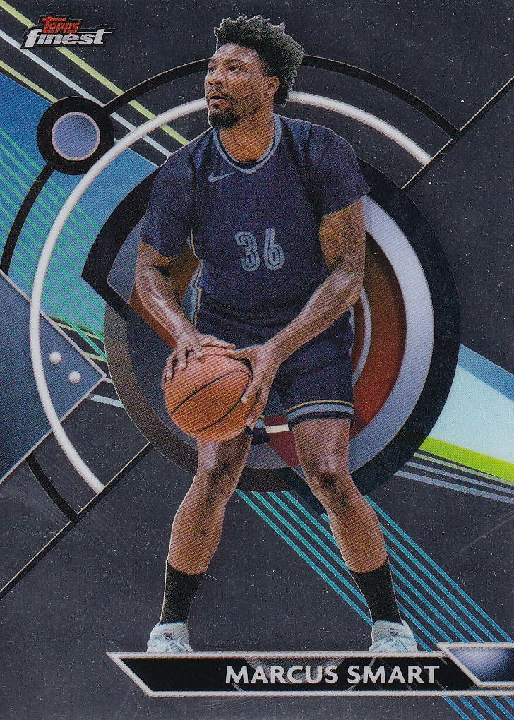 2023-24 Finest Basketball - Base #5 Memphis Grizzlies, Marcus Smart