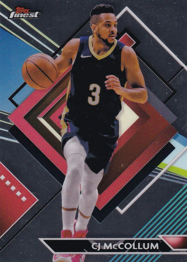 2023-24 Finest Basketball - Base #232 New Orleans Pelicans, CJ McCollum