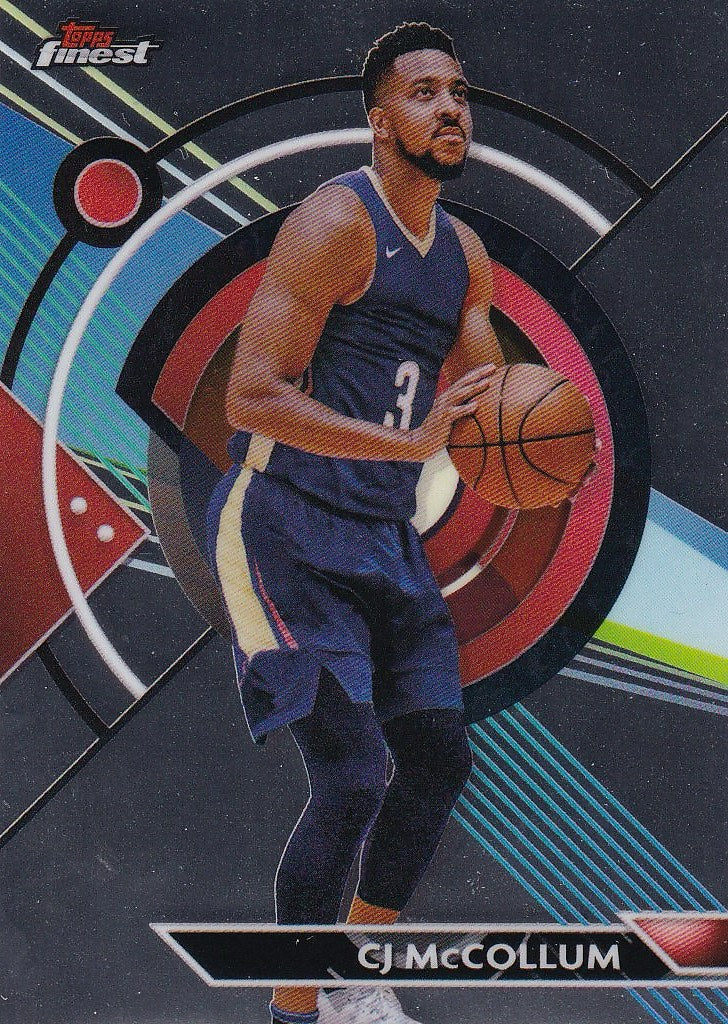 2023-24 Finest Basketball - Base #29 New Orleans Pelicans, CJ McCollum