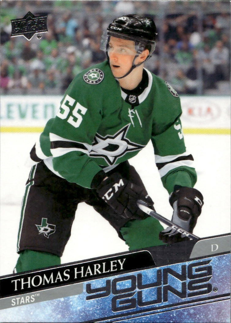 2020-21 Upper Deck Series 1 Hockey - Base - Young Guns #227 Thomas Harley - Dallas Stars - A