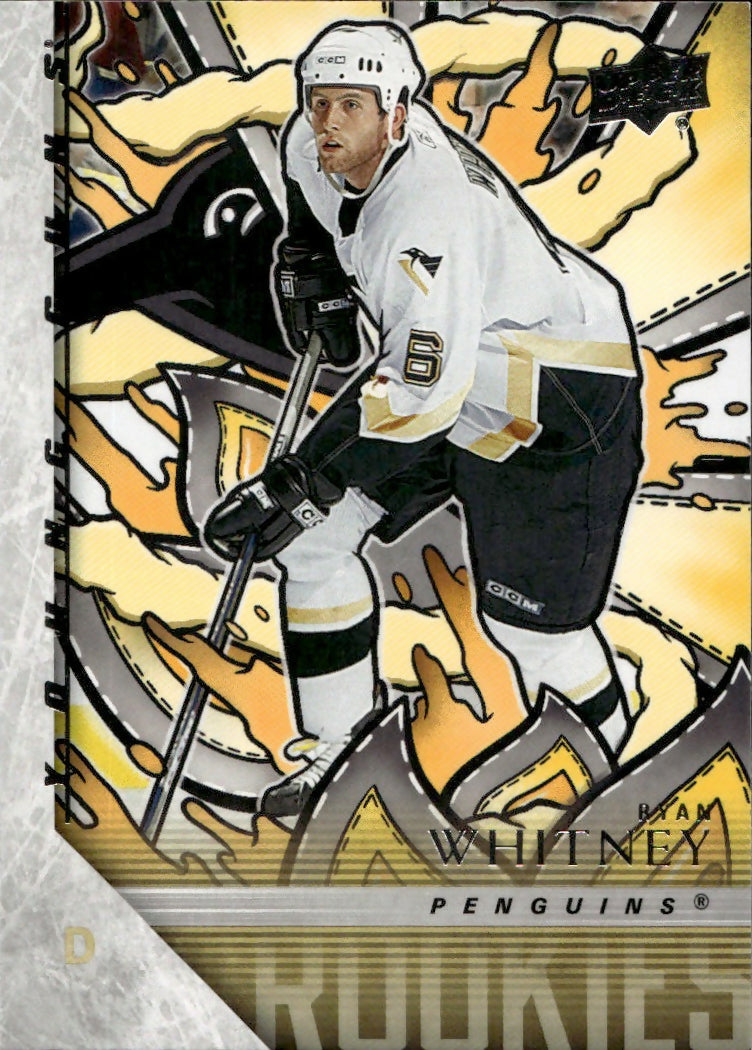 2024-25 Upper Deck Series 1 Hockey - Young Guns Renewed #YGR-16 Ryan Whitney - Pittsburgh Penguins - A