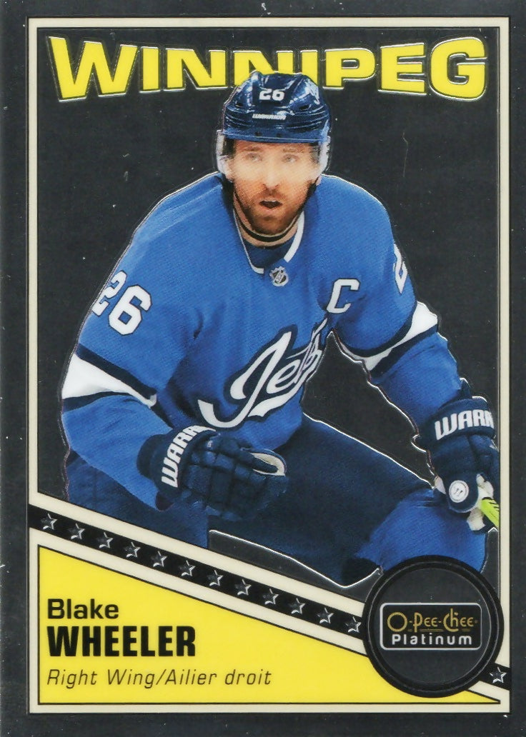 2019-20 Upper Deck O-Pee-Chee Platinum Hockey - Retro #R-14 Blake Wheeler - Winnipeg Jets