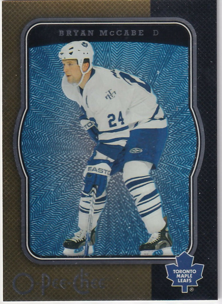 2007-08 O-Pee-Chee - Base #543 Bryan McCabe - Toronto Maple Leafs - A