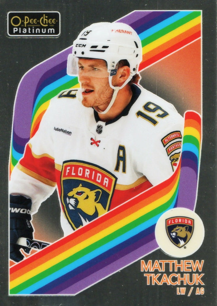2023-24 Upper Deck O-Pee Chee Platinum Hockey - Retro #R-49 Matthew Tkachuk - Florida Panthers - A