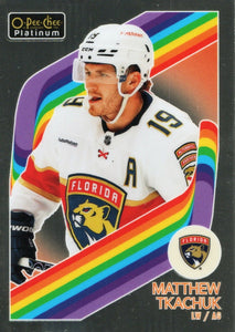 2023-24 Upper Deck O-Pee Chee Platinum Hockey - Retro #R-49 Matthew Tkachuk - Florida Panthers - A