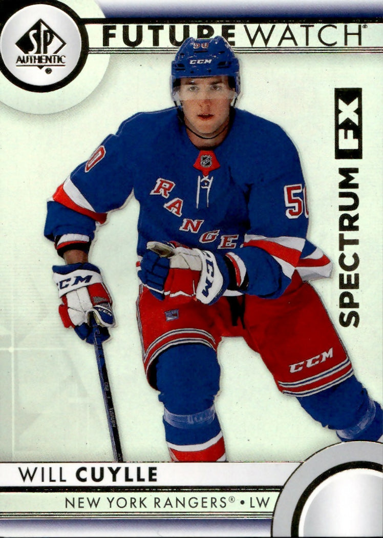 2023-24 Upper Deck SP Authentic Hockey - Future Watch - Spectrum FX #S-79 Will Cuylle - New York Rangers - A